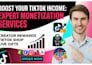 setup tiktok monetization, creator rewards and tiktok shop